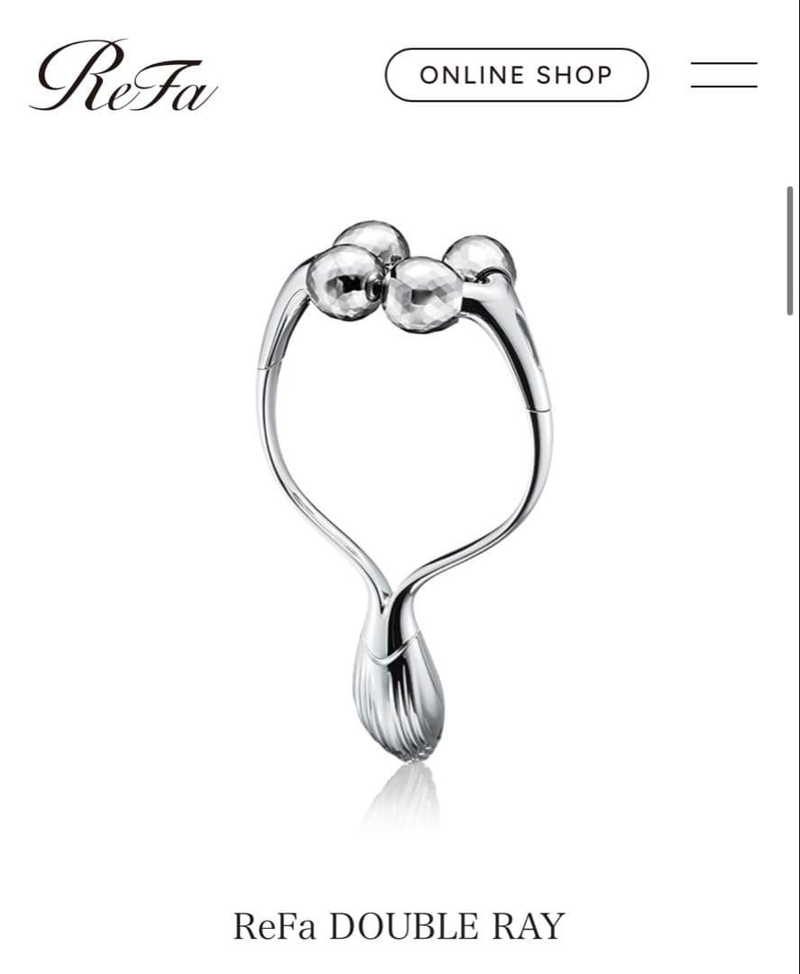ReFa ダブルレイ 美顔器一式 リファダブルレイ - ReFa DOUBLE RAY | 商品情報 | ReFa（リファ）公式