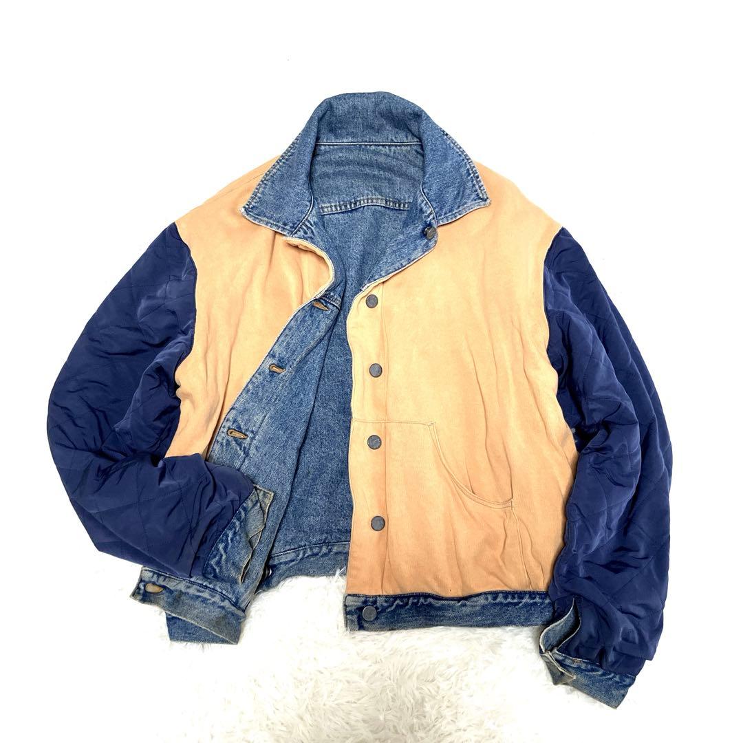 超希少✨】ARMANI JEANS 80s 90s デニムJK リバーシブル - メルカリ