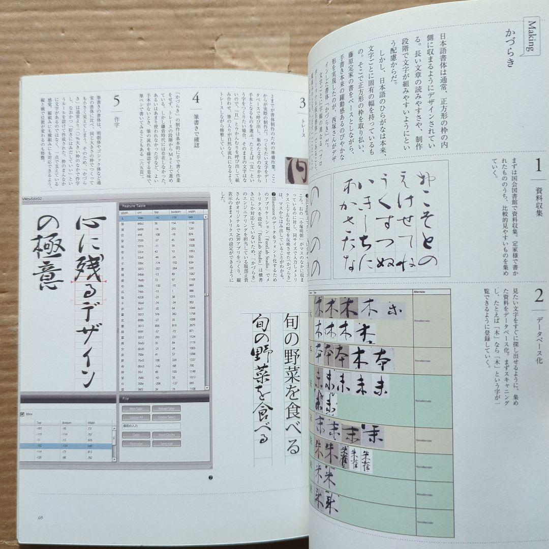 文字をつくる9人の書体デザイナー鳥海修 雪朱里 西塚涼子 小宮山博史