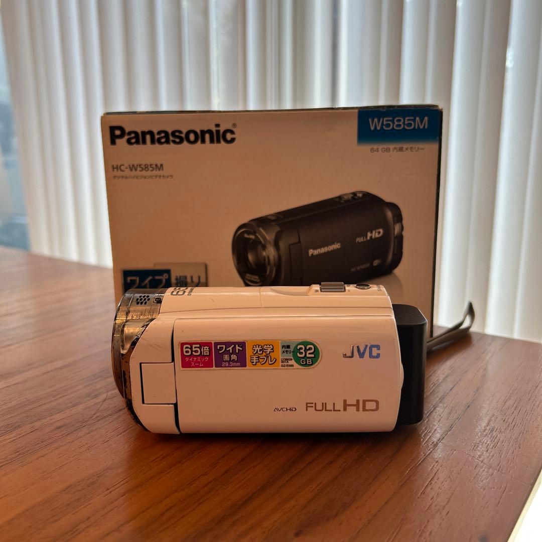JVC HC-W585M ビデオカメラ FULL HD Amazon.co.jp: パナソニック HDビデオカメラ W585M 64GB ワイプ撮り 高