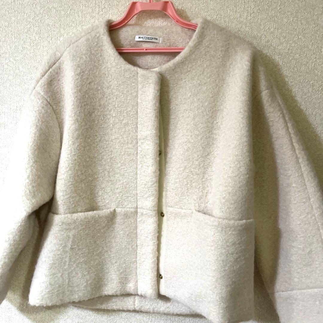 beauty & youth ブークレノーカラーショートコート - メルカリ