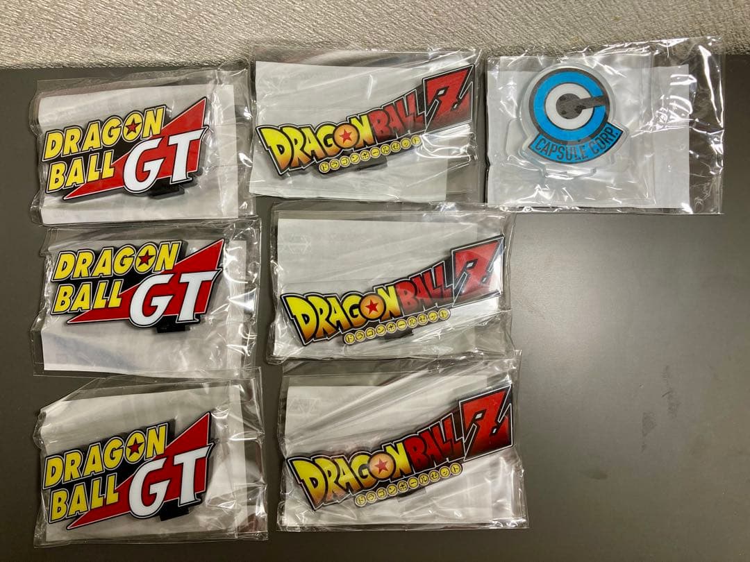 1/31まで アクリルロゴディスプレイ EX ドラゴンボール 7点セット アクリルロゴディスプレイEX ドラゴンボールZ 界王 マーク