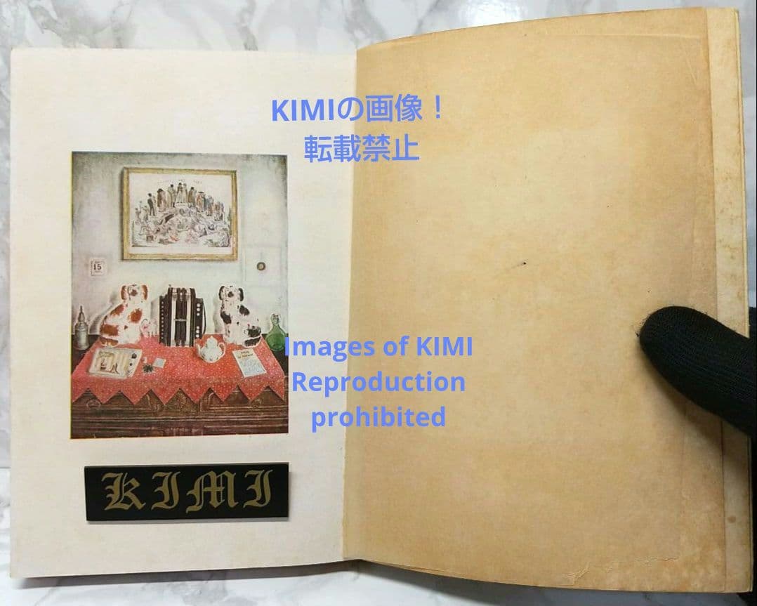 戦前 超希少 巴里の横顔 パリの横顔 プロフヰル 本 1929 藤田嗣治