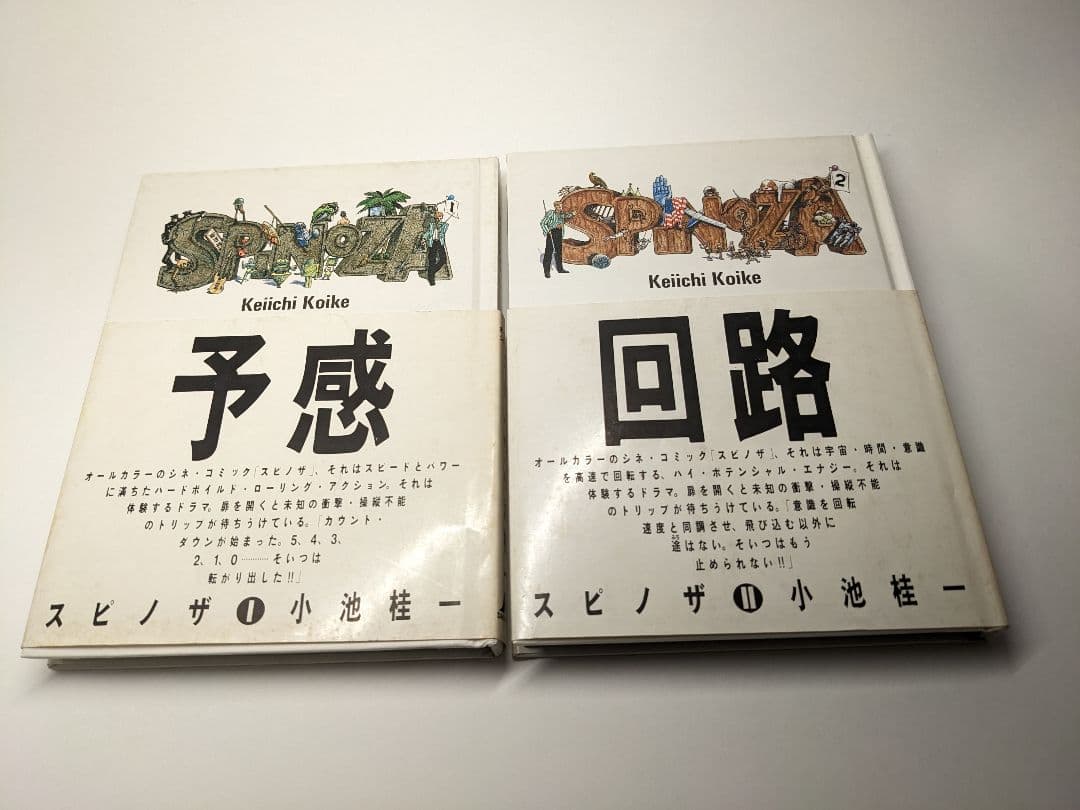 小池桂一『スピノザ 1 予感 / 2 回路』 初版SPINOZA I & II スピノザ