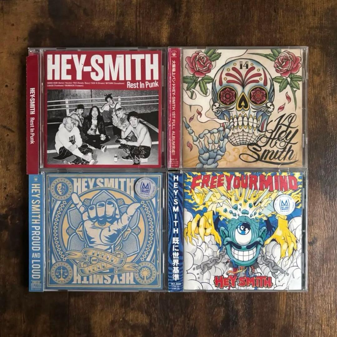 HEY-SMITH CD アルバム 4枚 ヘイスミス - メルカリ