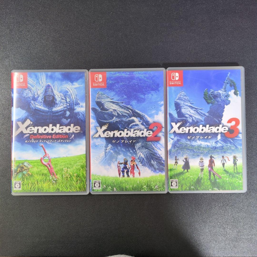 ゼノブレイド（Xenoblade）シリーズ パッケージ版 3本セット Nintendo Switch『ゼノブレイド3』の「Collector's Edition」が