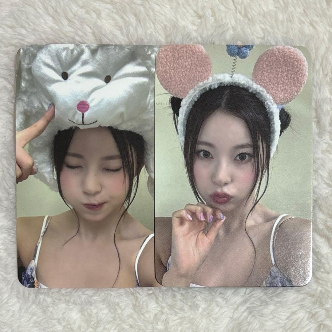 NMIXX AMND ギュジン トレカ applemusic - メルカリ