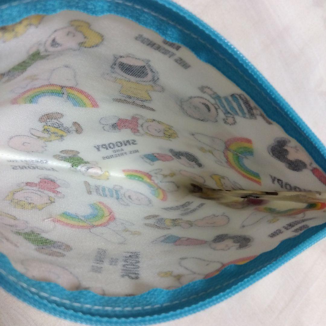 スヌーピー 虹柄ポーチ 日本製 貴重な品 平成レトロ ヴィンテージ