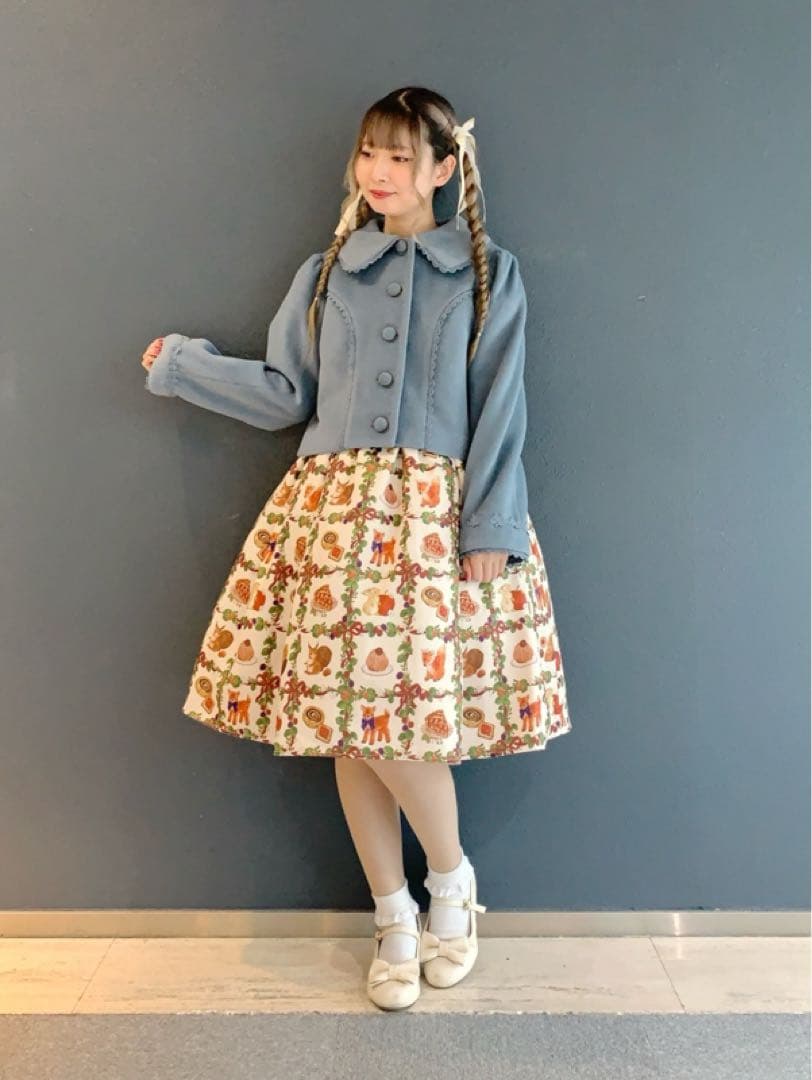 axes femme kawaii ケープ 付 ショート コート - メルカリ