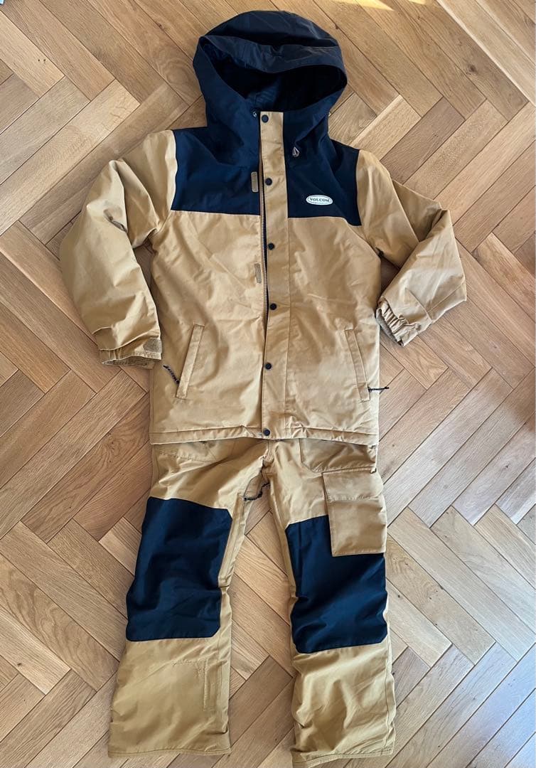 スノーボード VOLCOM KIDS JACKET & BARKLEY BIB OVERALL VOLCOM キッズ BARKLEY INS BIB OVERALL スノーボード
