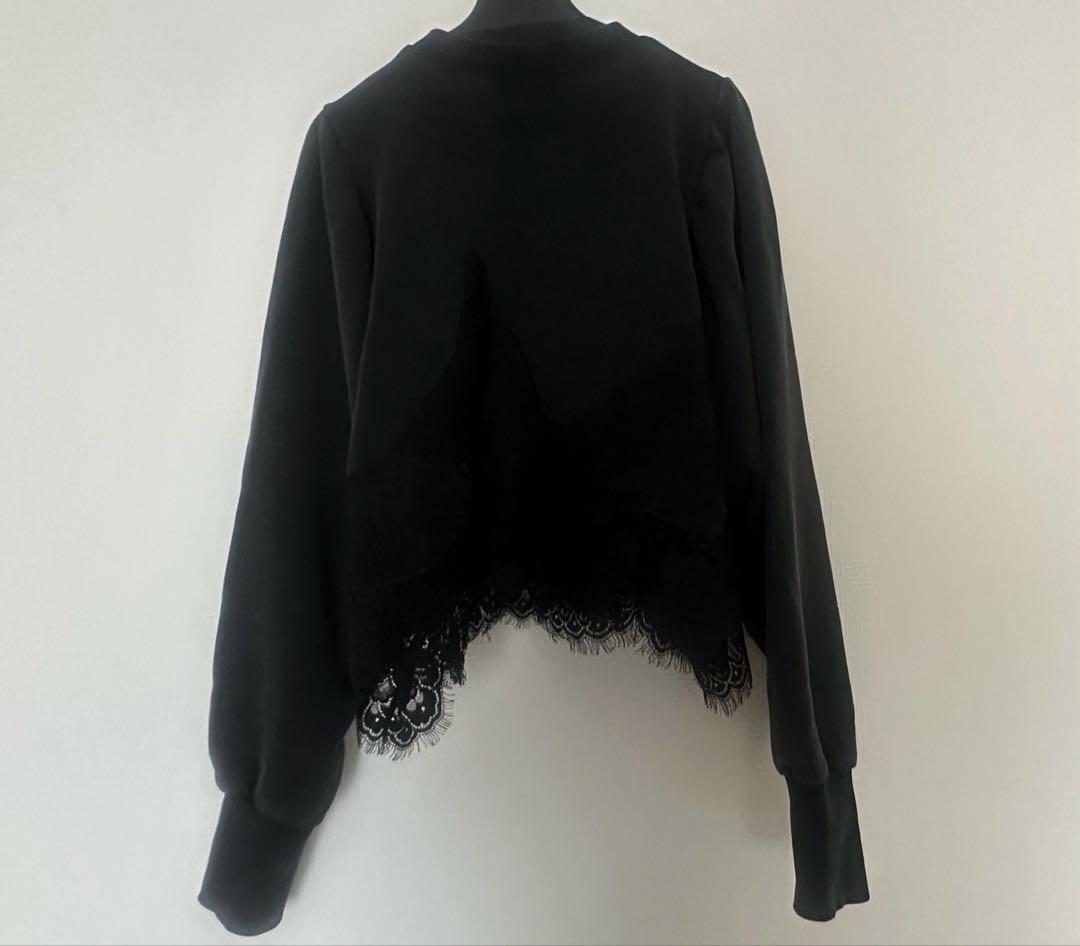Ameri CHEMICAL OVERDYE LACE SWEAT TOP - メルカリ
