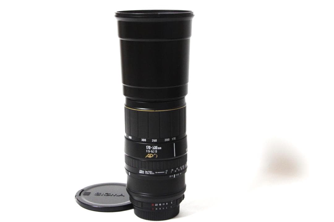 SIGMA APO 170-500mm 1:5-6.3 D Fマウント SIGMAの高倍率超望遠レンズ】170-500mm 1:5-6.3 D APO【Nikon F AF