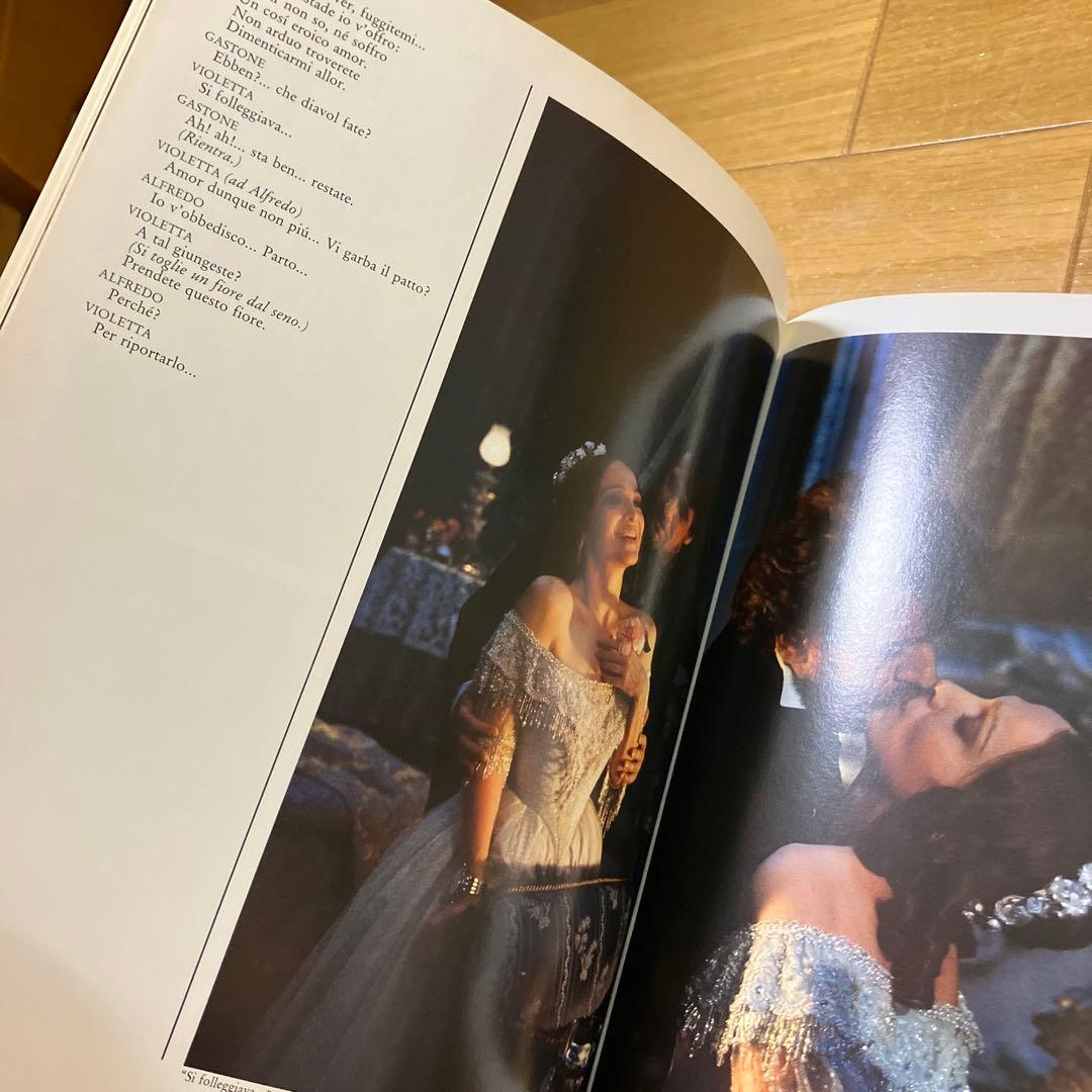 LaTraviata 椿姫写真集ゼッフィレッリイタリア　古本ストラータスドミンゴ