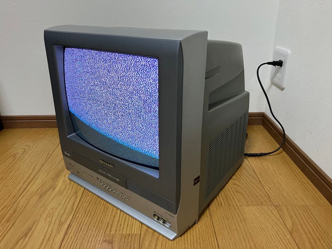 動作確認済！ SHARP シャープ VT-14GH10 カラーテレビ テレビデオ