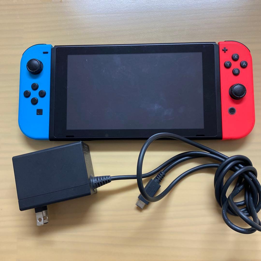Nintendo Switch 本体 青/赤 充電器付き(ジャンク品) ジャンク品 Nintendo Switch Joy-Con コントローラー 青赤｜Yahoo