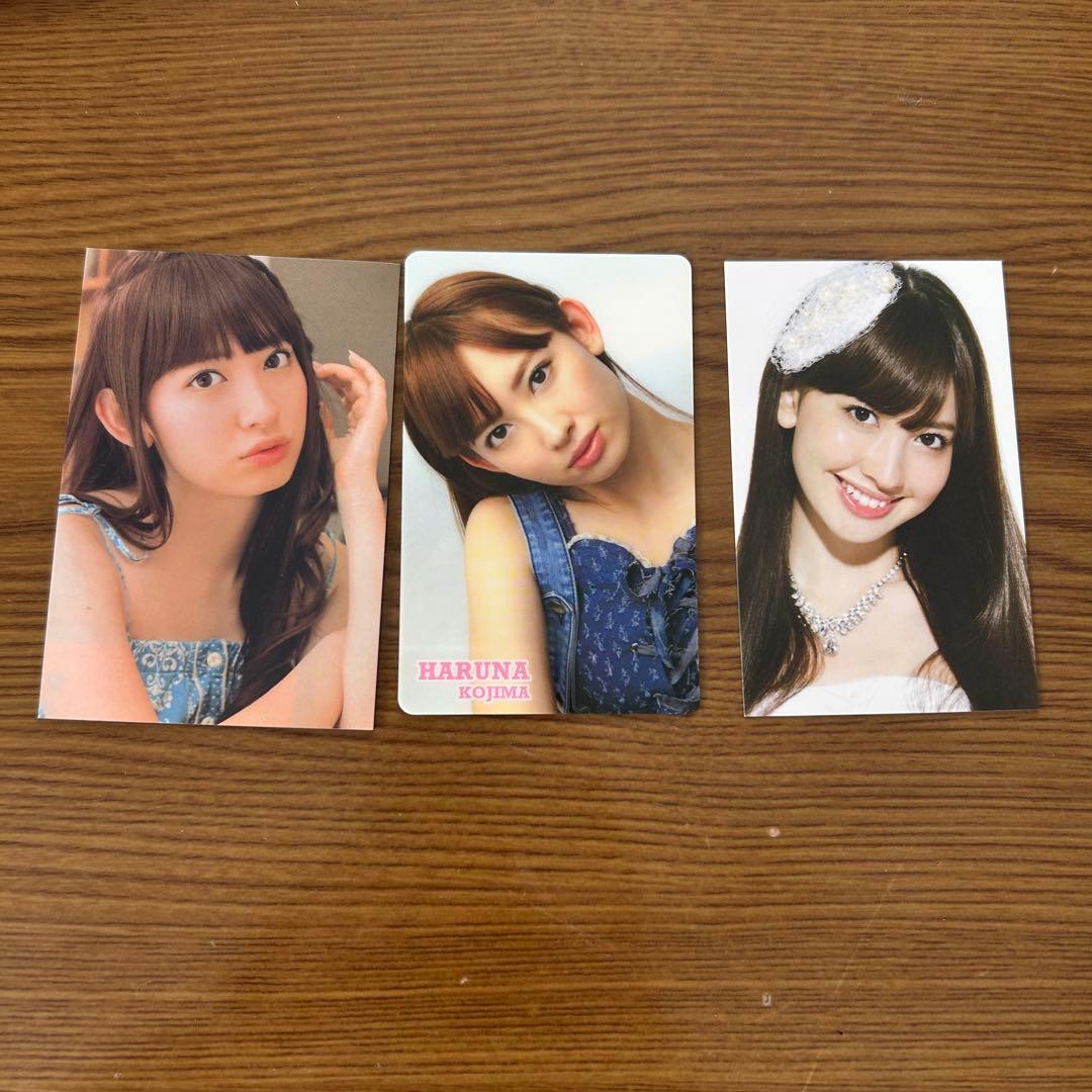 小嶋陽菜 AKB48 こじはる にゃんにゃん ブロマイド カード トレカ 免許