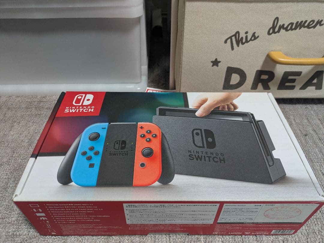 tsuna様 Nintendo Switch ネオンブルー・ネオンレッド - メルカリ