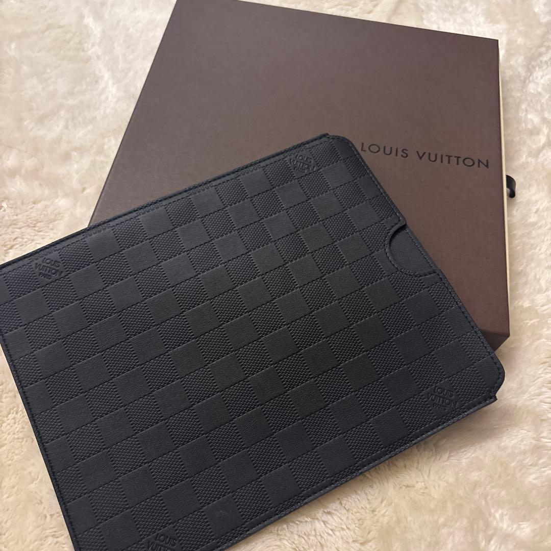 Y*)様 超美品❣️ Louis Vuitton ダミエ ブラック iPadケー LOUIS VUITTON】ルイヴィトン『モノグラム エクリプス IPADカバー