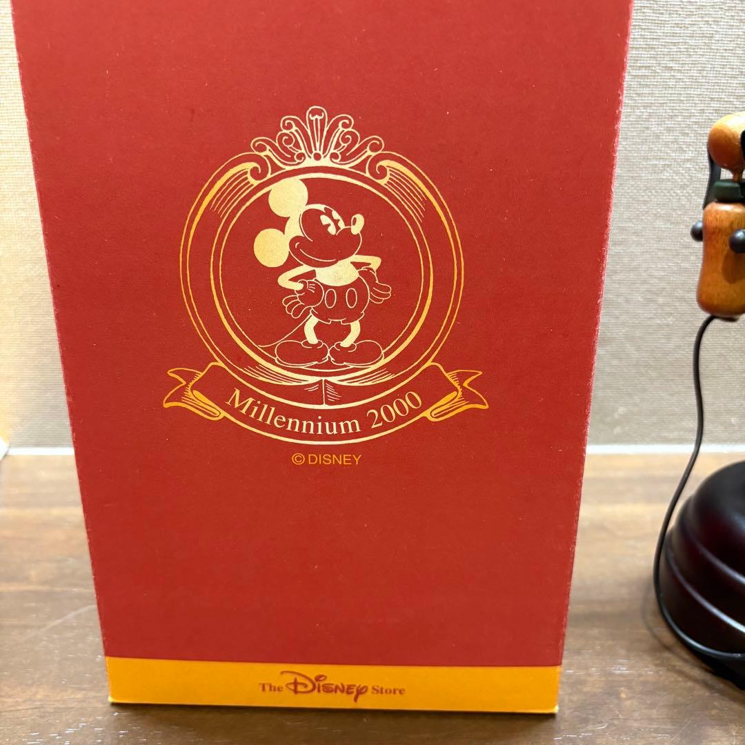 限定 ディズニーストアオリジナル オルゴール ミッキー&プルート 箱付き