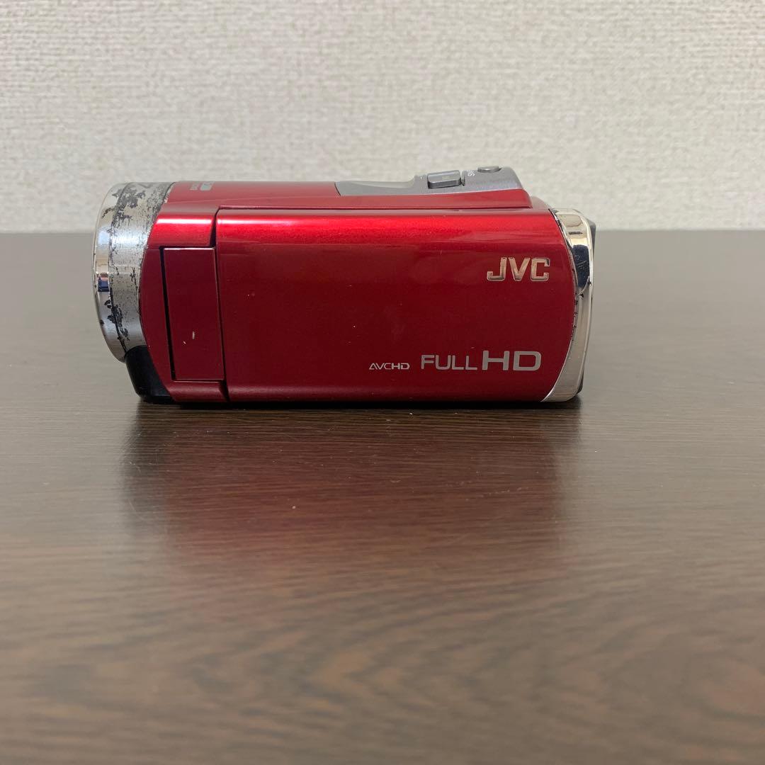 JVC Everio GZ-HM33-R ビデオカメラ 赤 動作品 - メルカリ
