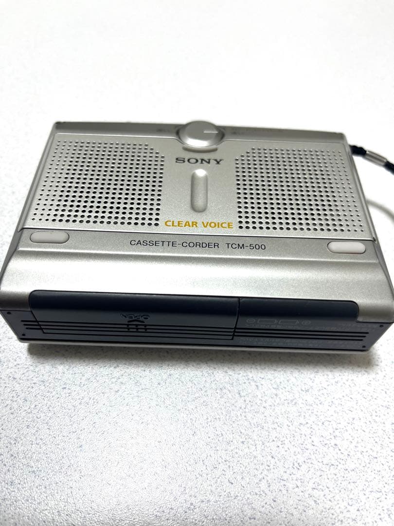 整備品 TCM-500カセットレコーダー SONY 再/録オートリバース - メルカリ