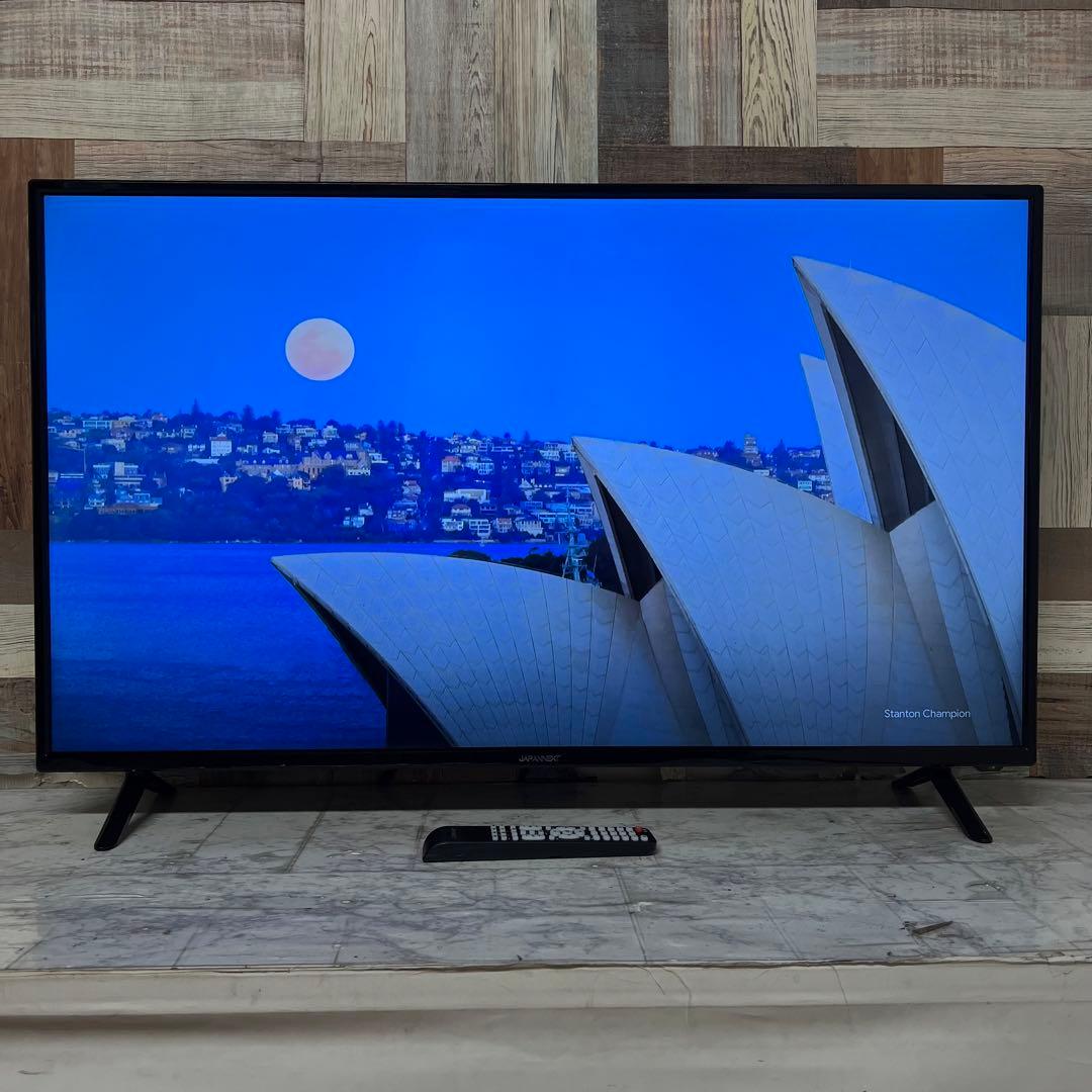 即日受渡❣️全国送料込ジャパンネクスト43型4K液晶モニターリモ付