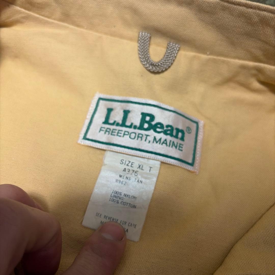 80s L.L.Bean Nylon Coach Jacket USA製