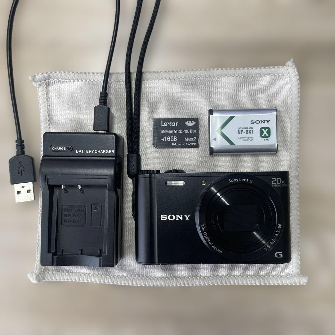 SONY デジタルカメラ DSC-WX300 Amazon.com : Sony DSC-WX300/R 18 MP Digital Camera with 20x