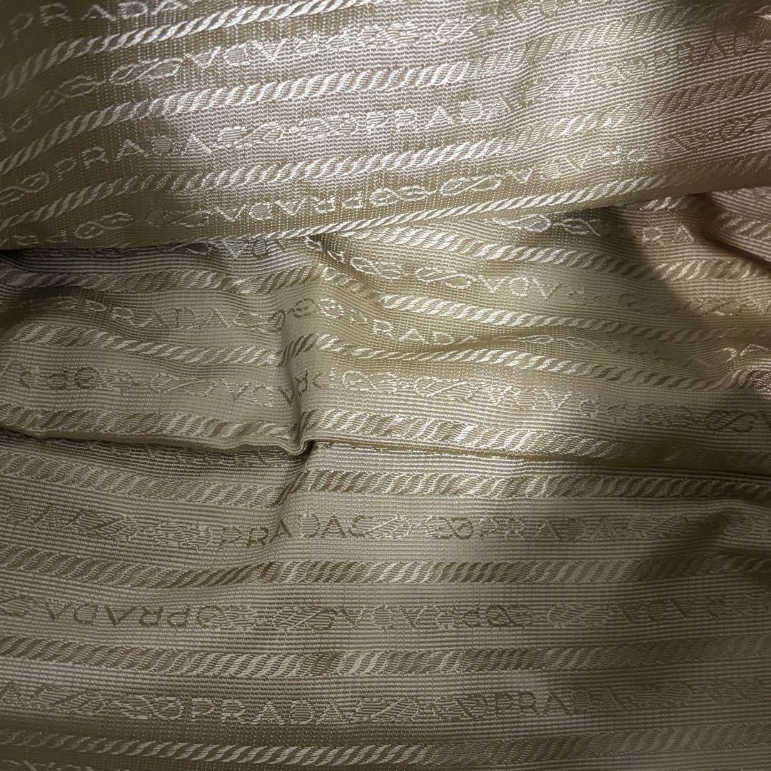 正規品】PRADA プラダ ワンショルダー ナイロン×レザー 三日月型