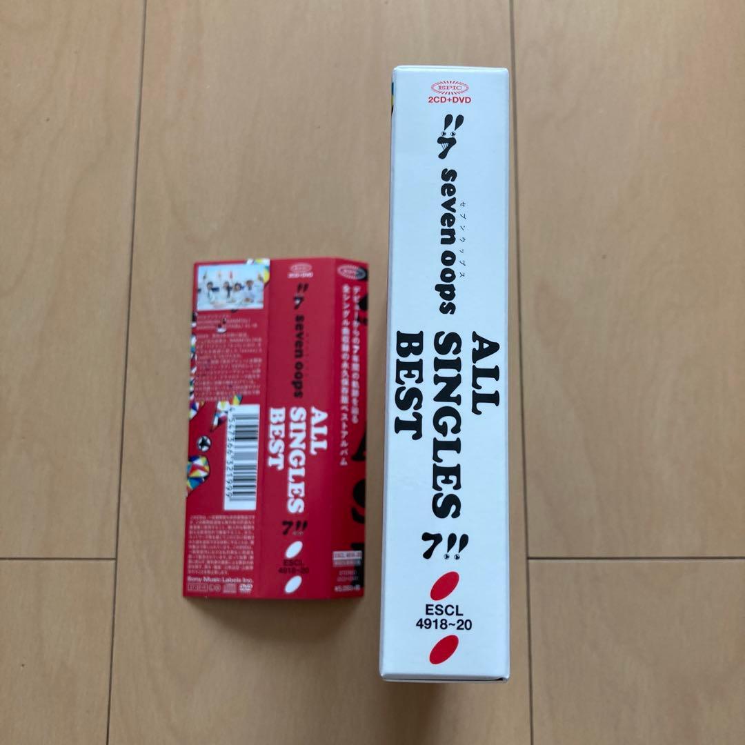 即購入ok!!】7!! seven oops ベストアルバム 初回DVD付 - メルカリ