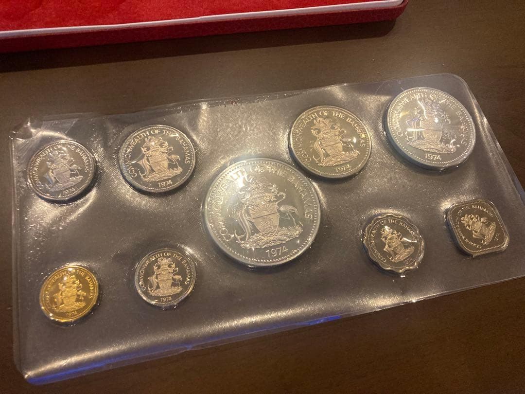 バハマ銀貨 プルーフコインセット 正味約90g - メルカリ