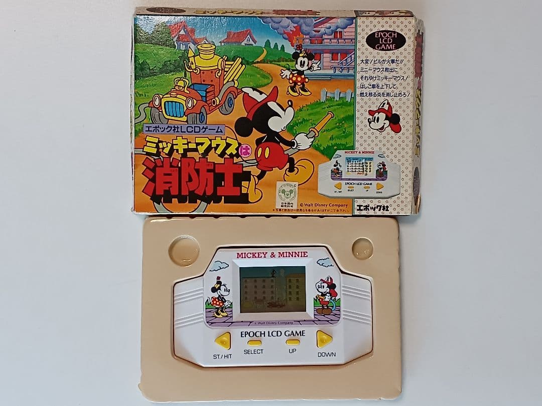 昭和レトロ】ミッキーマウスは消防士(LCDゲーム/エポック社) - メルカリ