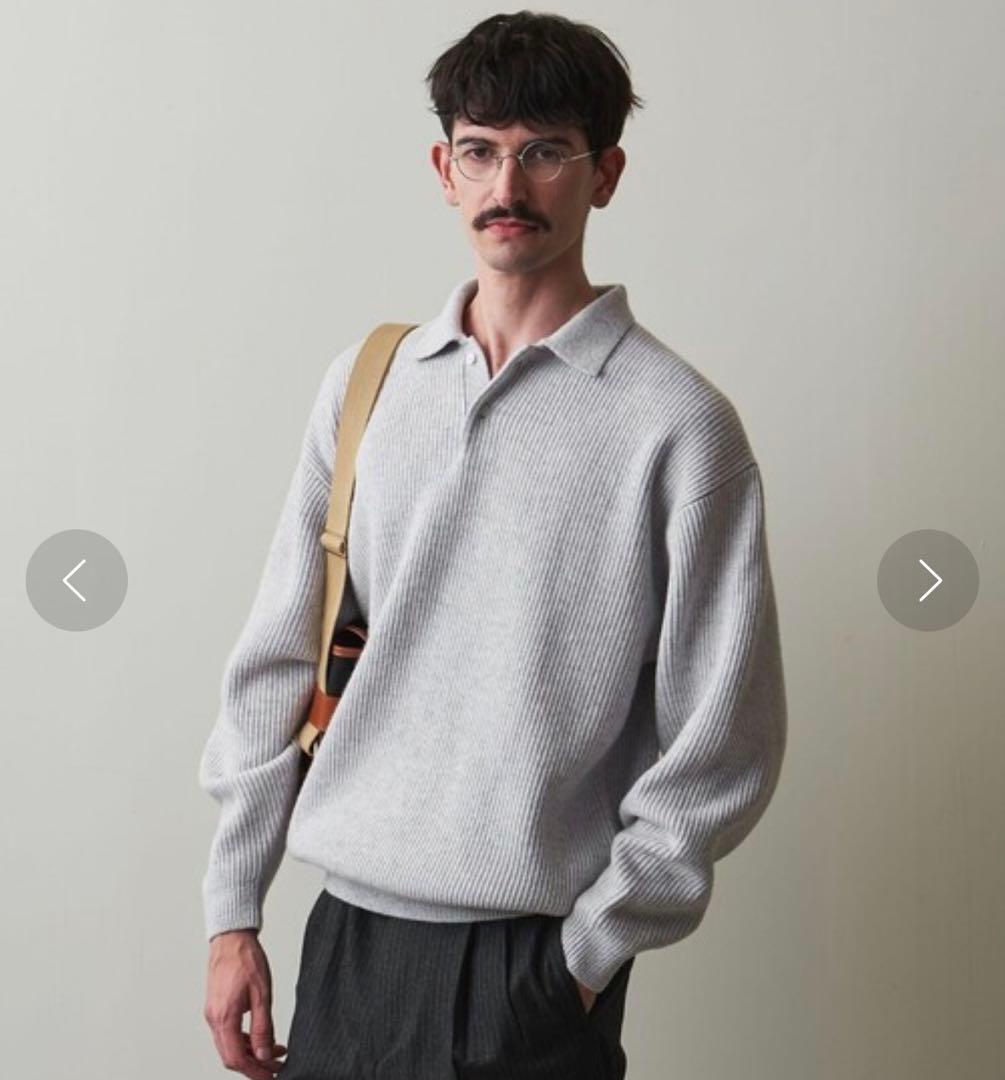 steven alan オーストラリアンラムズウール　ポロカラーニット BEAUTY&YOUTH UNITED ARROWS｜<Steven Alan> オーストラリアン