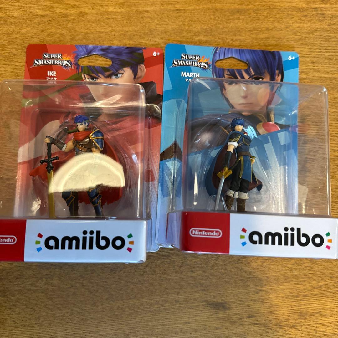 amiibo ファイアーエムブレム マルス アイク スマブラ 未開封 - メルカリ