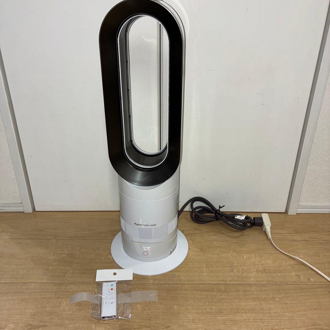 高年式！！dyson ダイソン Hot&Cool AM09 2023年製 Dyson（ダイソン） ファンヒーター hot＋cool AM09WN 扇風機 ホワイト