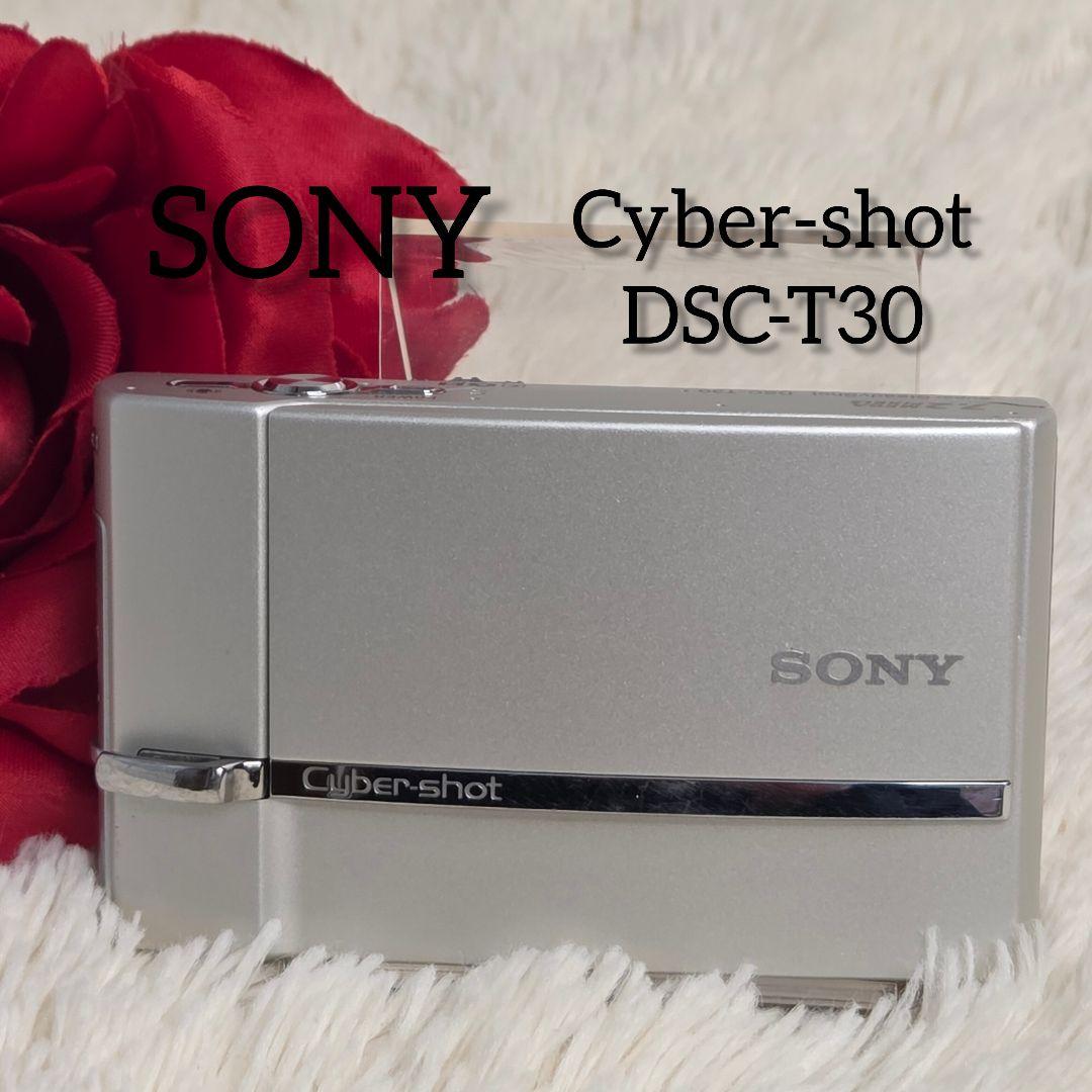 SONY ソニー サイバーショット デジタルカメラDSC-T30 シルバー DSC-T30 | デジタルスチルカメラ Cyber-shot サイバーショット | ソニー