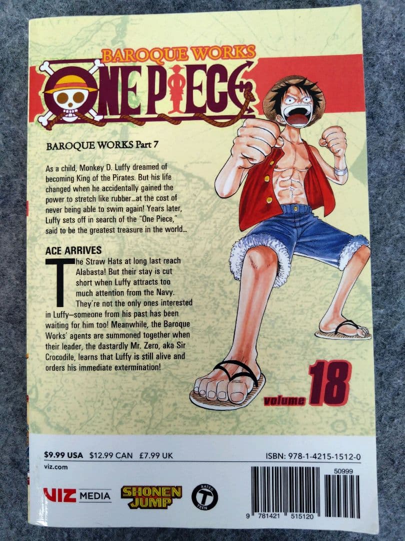 ワンピース 英語版 ONE PIECE 18巻 - メルカリ