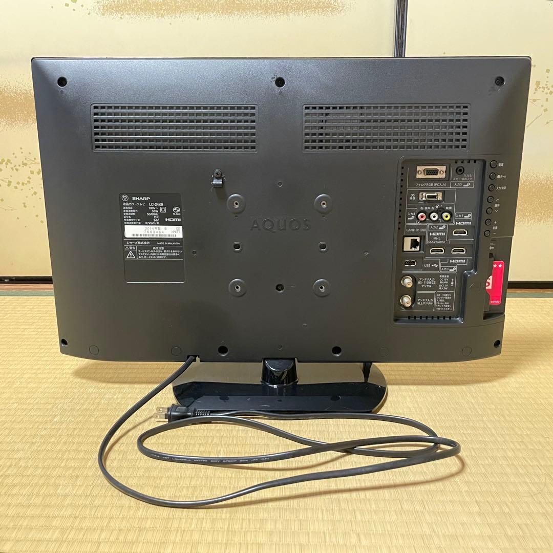ジャンク品 SHARP LC-24K9 24インチ液晶テレビ - メルカリ