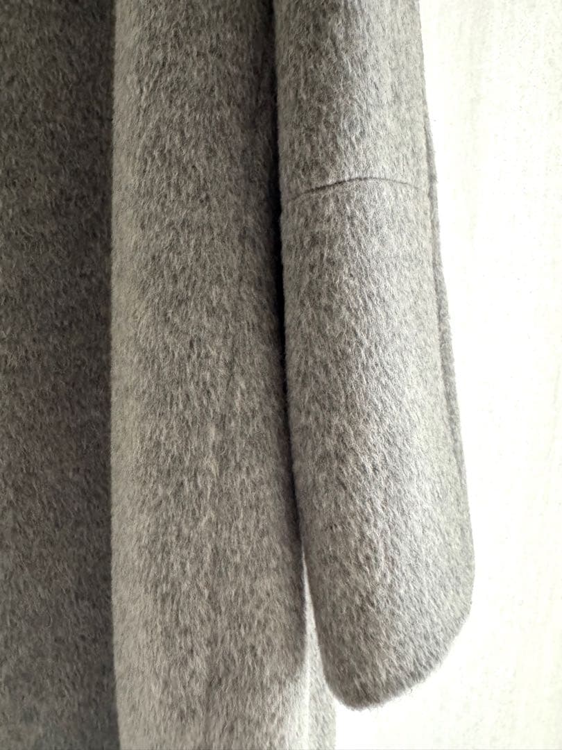 《美品》marimekko モリス マリメッコ ウールコート グレー