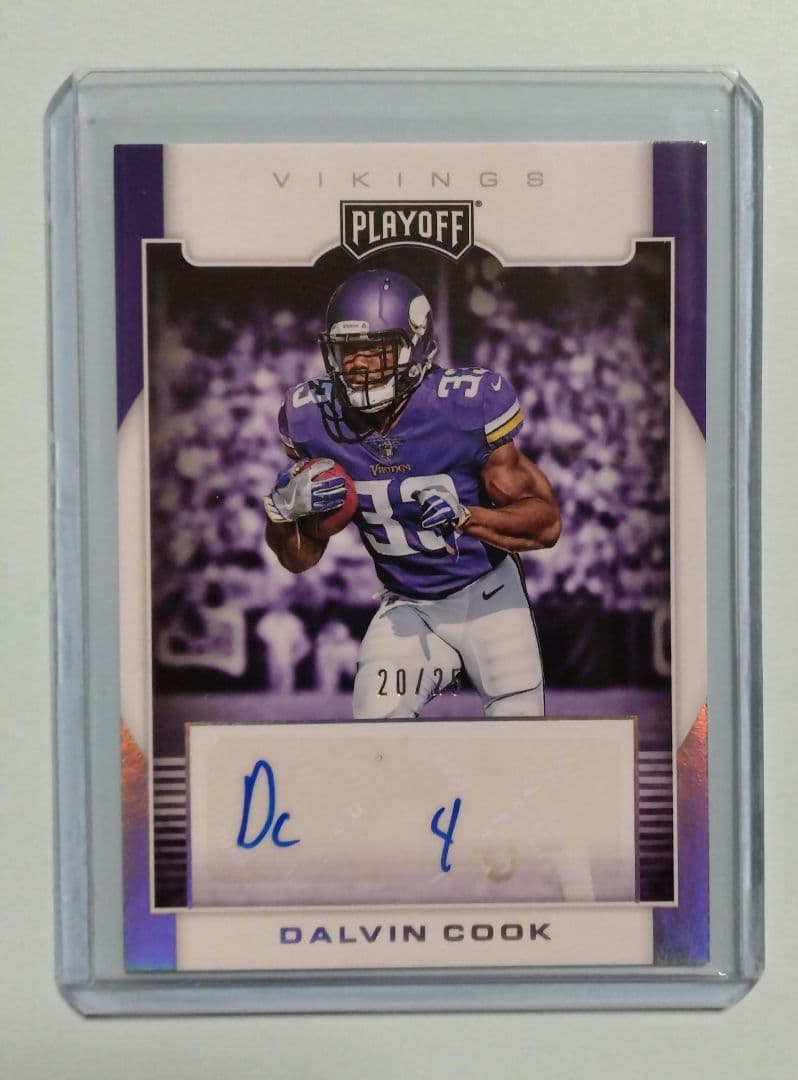 ダルビン クック DALVIN COOK 直筆サインカード AUTO NFL - メルカリ