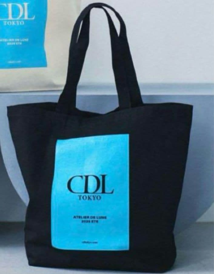 CDL TOKYO　トートバック　東京　黒 CDL TOKYO / CDL CANVAS TOTE BAG / LARGE / キャンバストートバッグ