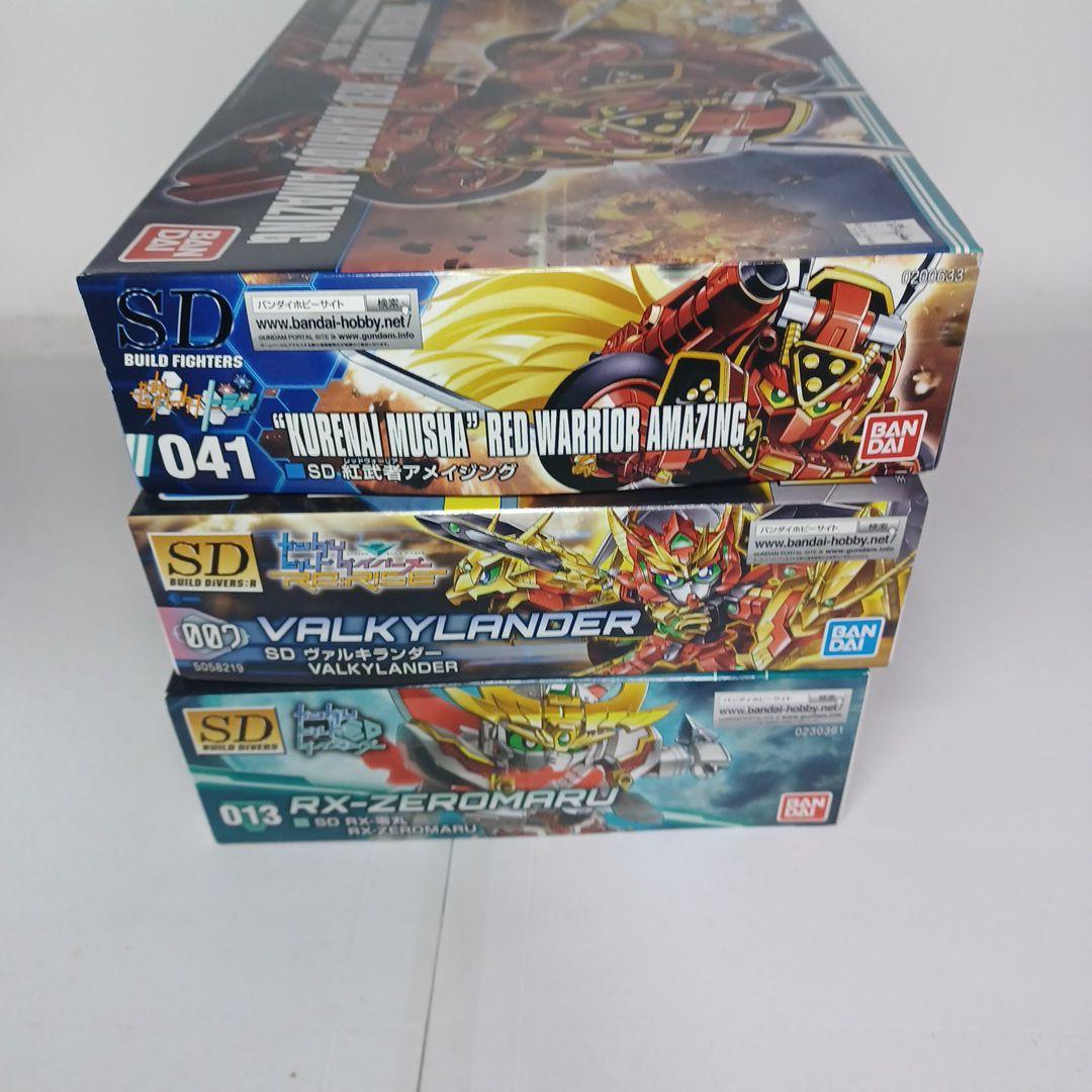 ビルドダイバーズ ガンプラ SD RX-零丸 R ヴァルキランダー 紅武者