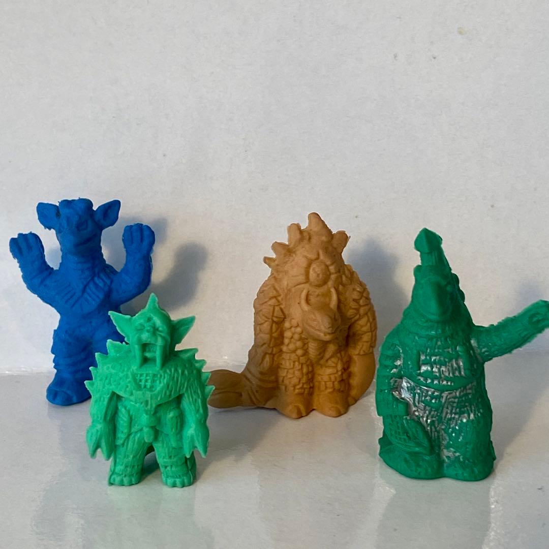 当時モノ 流星人間ゾーン メガロマン 怪獣消しゴムセット - メルカリ