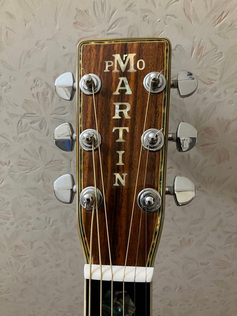 Pro Martin W300 バック3P 縦ロゴ 豪華インレイ アコギ 整備済