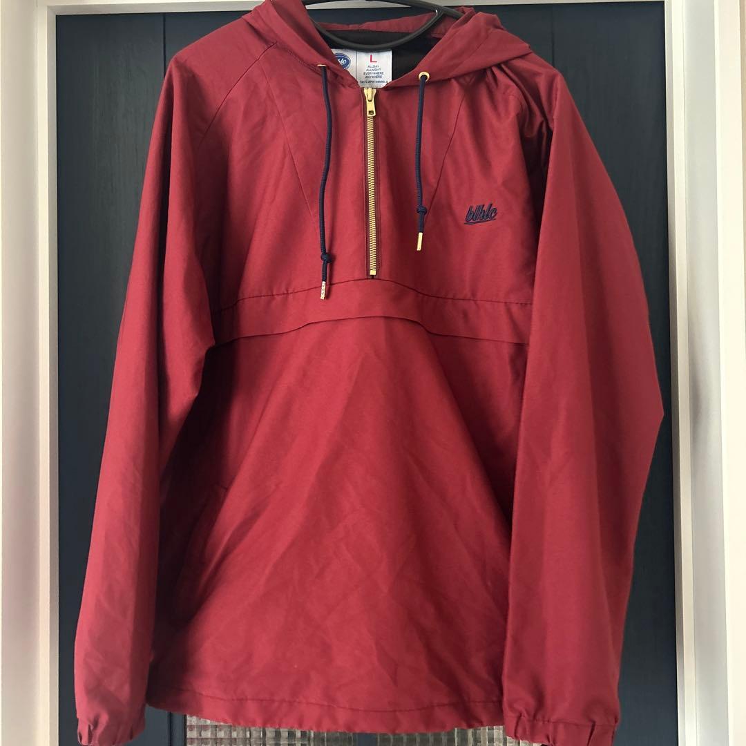 BALLAHOLIC ナイロンパーカー　バーガンディ　Lサイズ ブラウンナイロンパーカー DPB85371 – CRAMMY