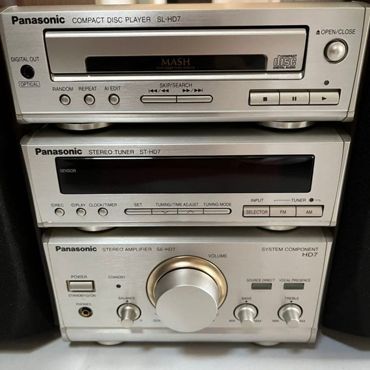 パナソニック ミニコンポ 4点セット CD ラジオ【動作確認済み】 - メルカリ