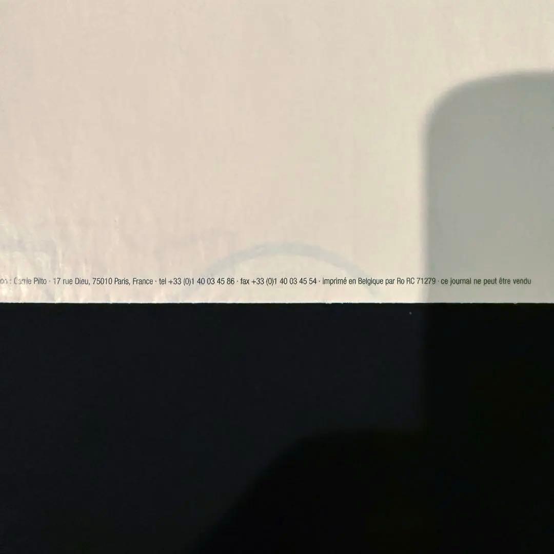 1998年発行美品LawrenceWeinerアート新聞ポスターAgnès b. - アート