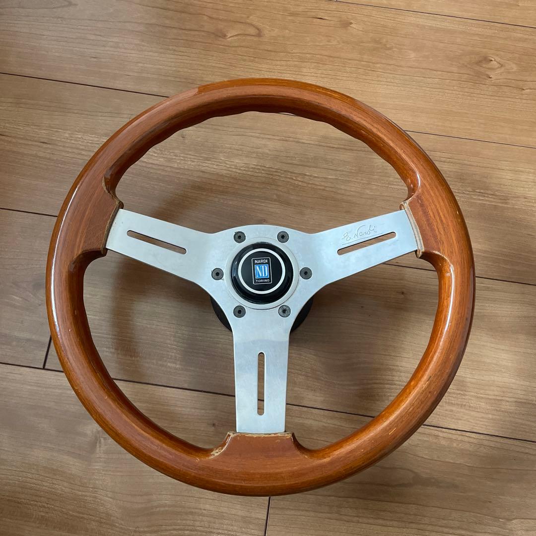 Amazon ナルディ ウッドステアリング 33.5Φ