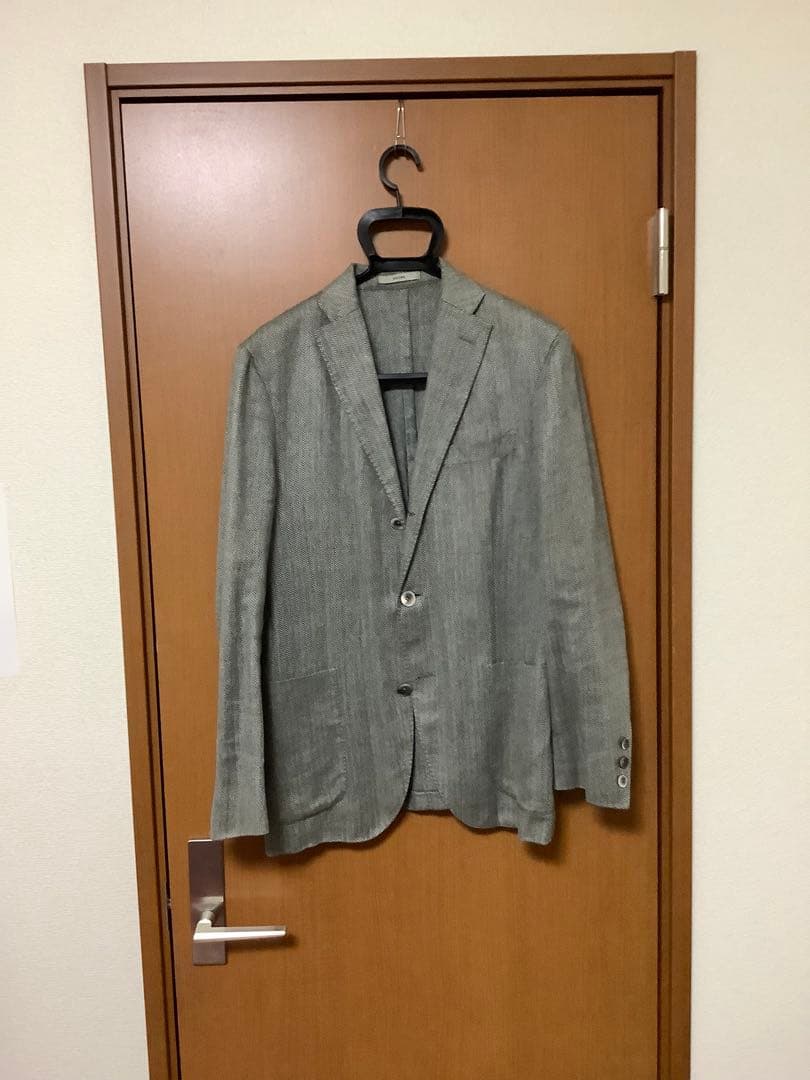 ボリオリ　ジャケット　グレー 17042005039-01.jpg