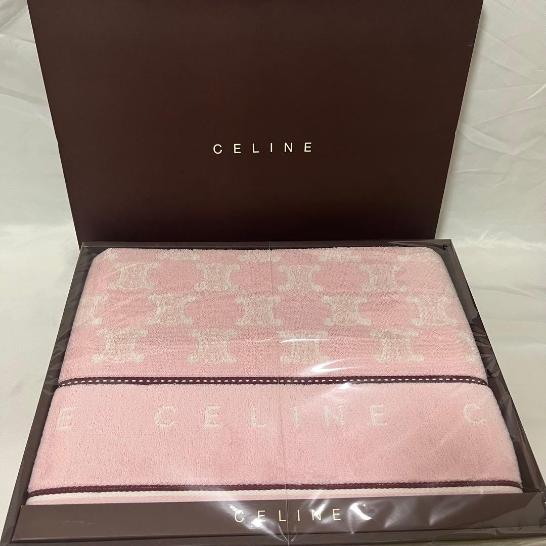 CELINE セリーヌ タオルケット 綿100% - メルカリ